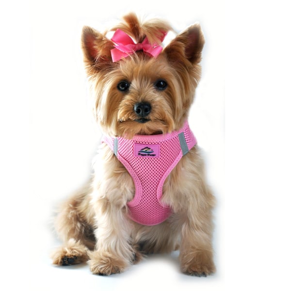 American River Solid Ultra Choke Free Dog Harness - Candy Pink