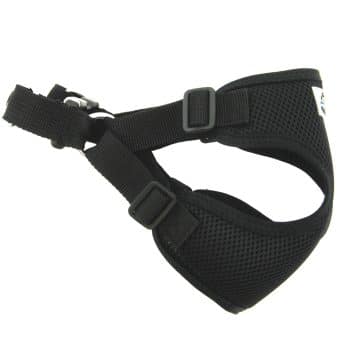 Wrap and Snap Choke Free Dog Harness by Doggie Design - Black