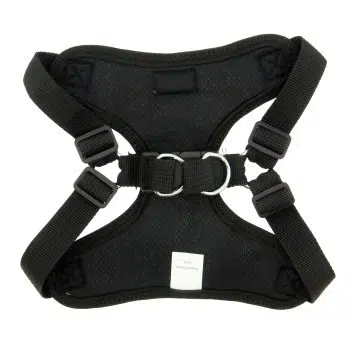 Wrap and Snap Choke Free Dog Harness by Doggie Design - Black