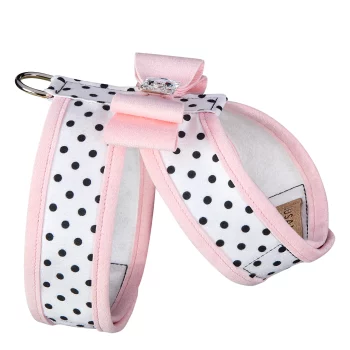 Puppy Pink Big Bow & Trim Tinkie Harness