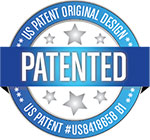 US Patent Original Design, American River Choke Free Harness - Raspberry Pink & Orange