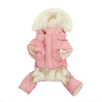 Ruffin It Dog Snowsuit Harness - Pink