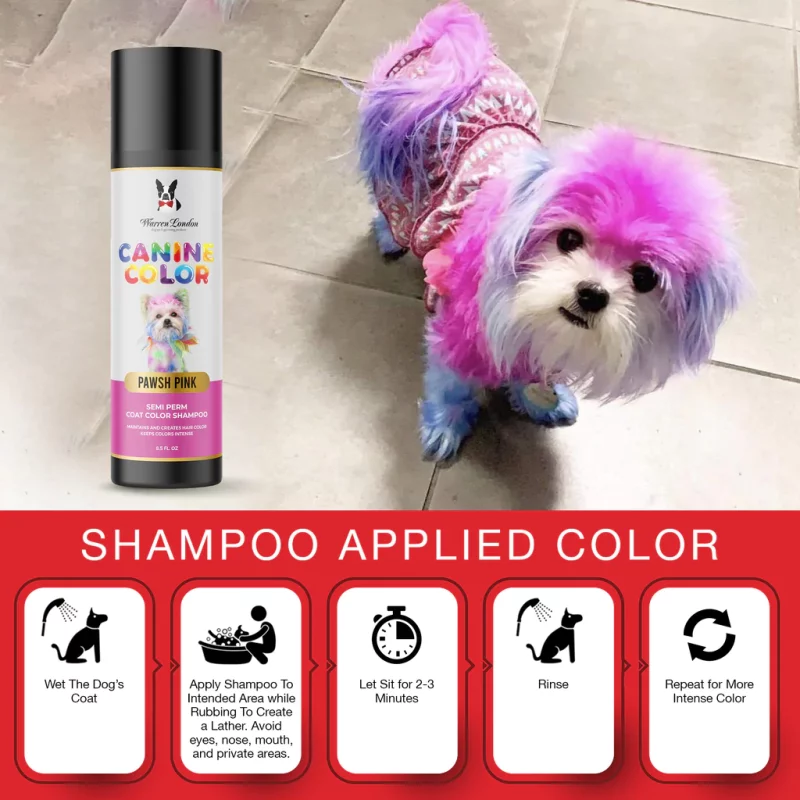 Canine Color By Warren London - Temporary Pet Fur Coloring